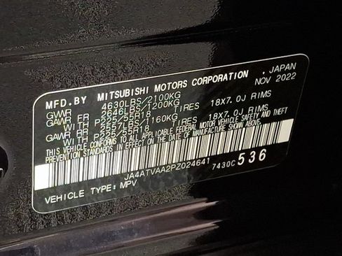 Used 2023 Mitsubishi Eclipse Cross LE AWD/4WD image 26