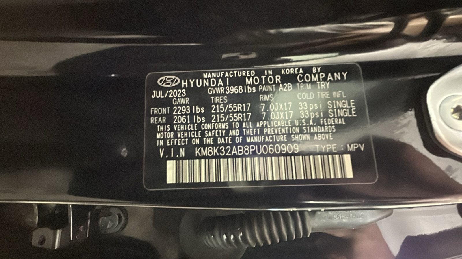 Certified 2023 Hyundai Kona SEL w/ Convenience Package FWD image 13