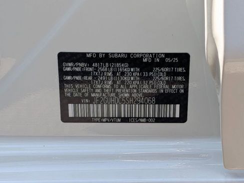 Certified 2025 Subaru Crosstrek 2.0i Premium image 35