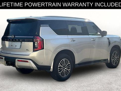 Used 2025 Nissan Armada SL w/ Captain's Chari Seat Package RWD image 2