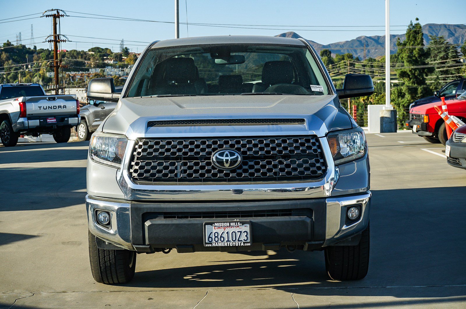 Certified 2021 Toyota Tundra SR5 w/ SR5 Leather Package RWD image 2