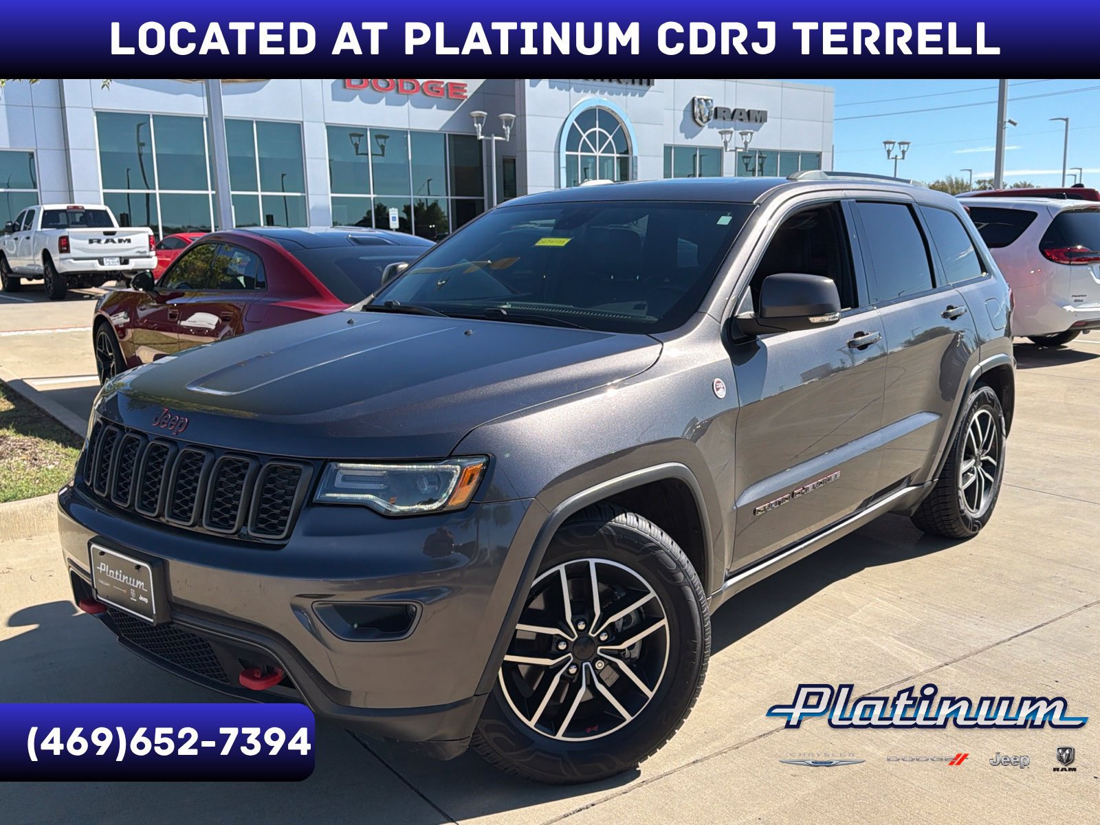 Used 2020 Jeep Grand Cherokee Trailhawk w/ Trailhawk Luxury Group AWD/4WD 360° Tour