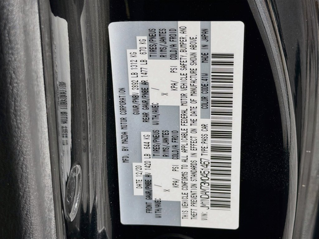 Used 2021 MAZDA MX-5 Miata RF Grand Touring RWD image 29
