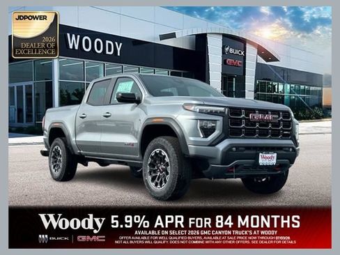 New 2026 GMC Canyon AT4 w/ AT4 Premium Package AWD/4WD image 1