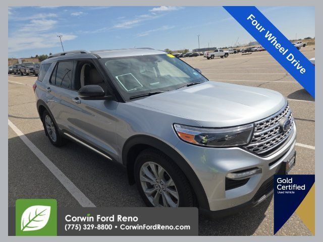 Used 2022 Ford Explorer Limited w/ Class IV Trailer Tow Package AWD/4WD 360° Tour