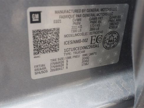 Used 2021 GMC Sierra 1500 Elevation w/ Max Trailering Package image 28