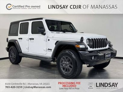 Certified 2024 Jeep Wrangler Unlimited Sport