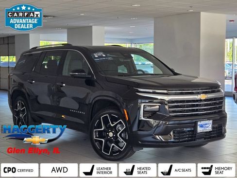 Certified 2025 Chevrolet Traverse High Country w/ LPO, Floor Liner Package AWD/4WD image 1