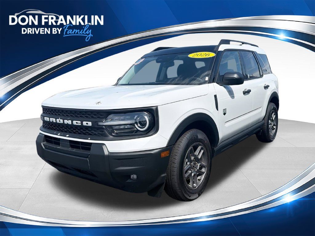 New 2026 Ford Bronco Sport Big Bend w/ Convenience Package AWD/4WD 360° Tour