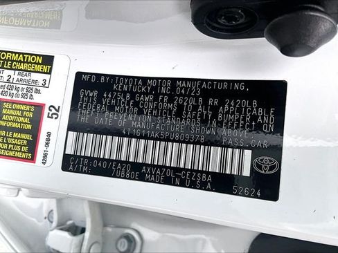 Used 2023 Toyota Camry SE FWD image 33