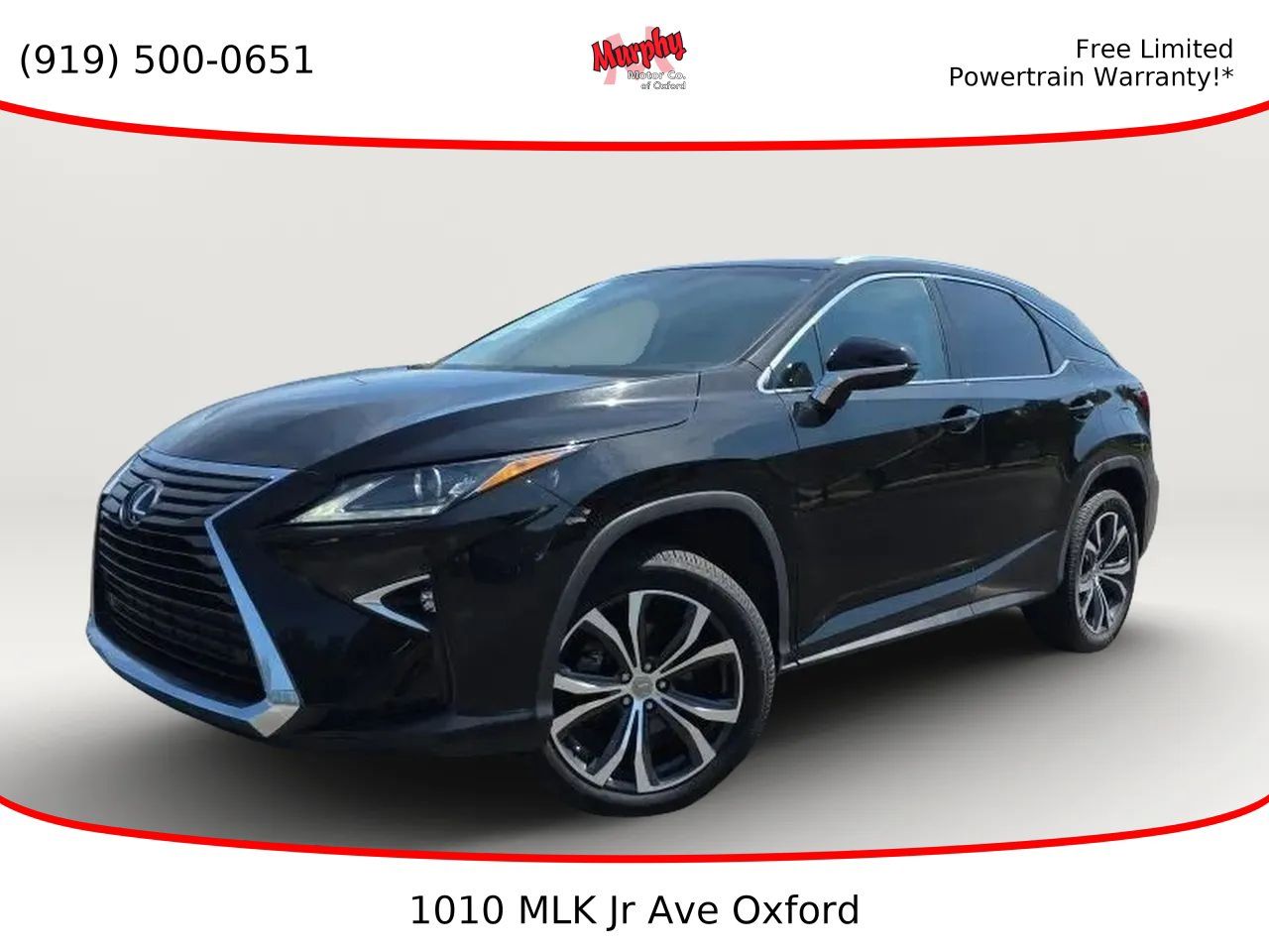 Used 2016 Lexus RX 350 FWD w/ Premium Package image 1
