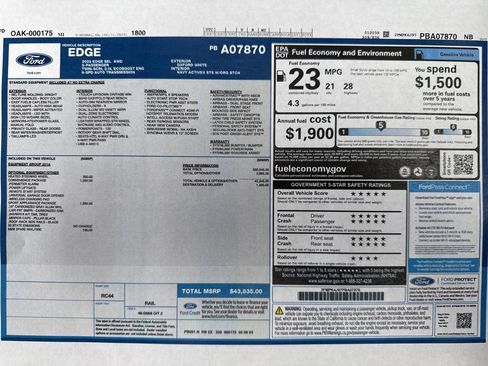 Used 2023 Ford Edge SEL w/ Sport Appearance Package AWD/4WD image 24
