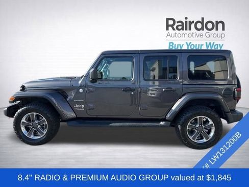 Used 2020 Jeep Wrangler Unlimited Sahara AWD/4WD image 4