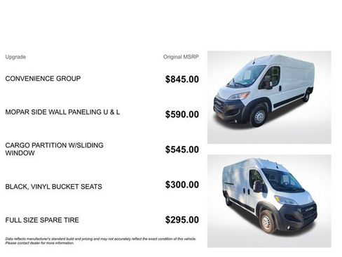 Used 2025 RAM ProMaster 2500 w/ Convenience Group FWD image 3