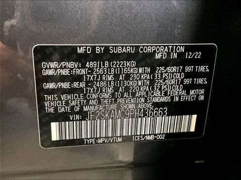 Used 2023 Subaru Forester Wilderness image 37