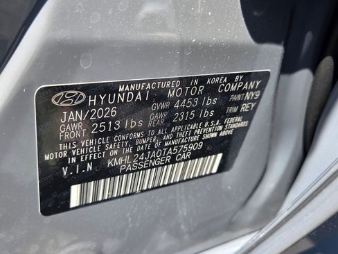 New 2026 Hyundai Sonata SE FWD image 17