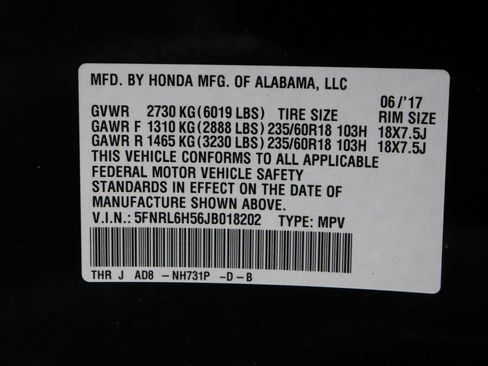 Used 2018 Honda Odyssey EX image 41