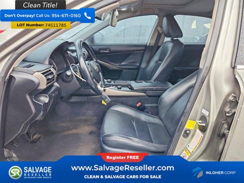 Used 2014 Lexus IS 250 Sedan 4 Door image 9