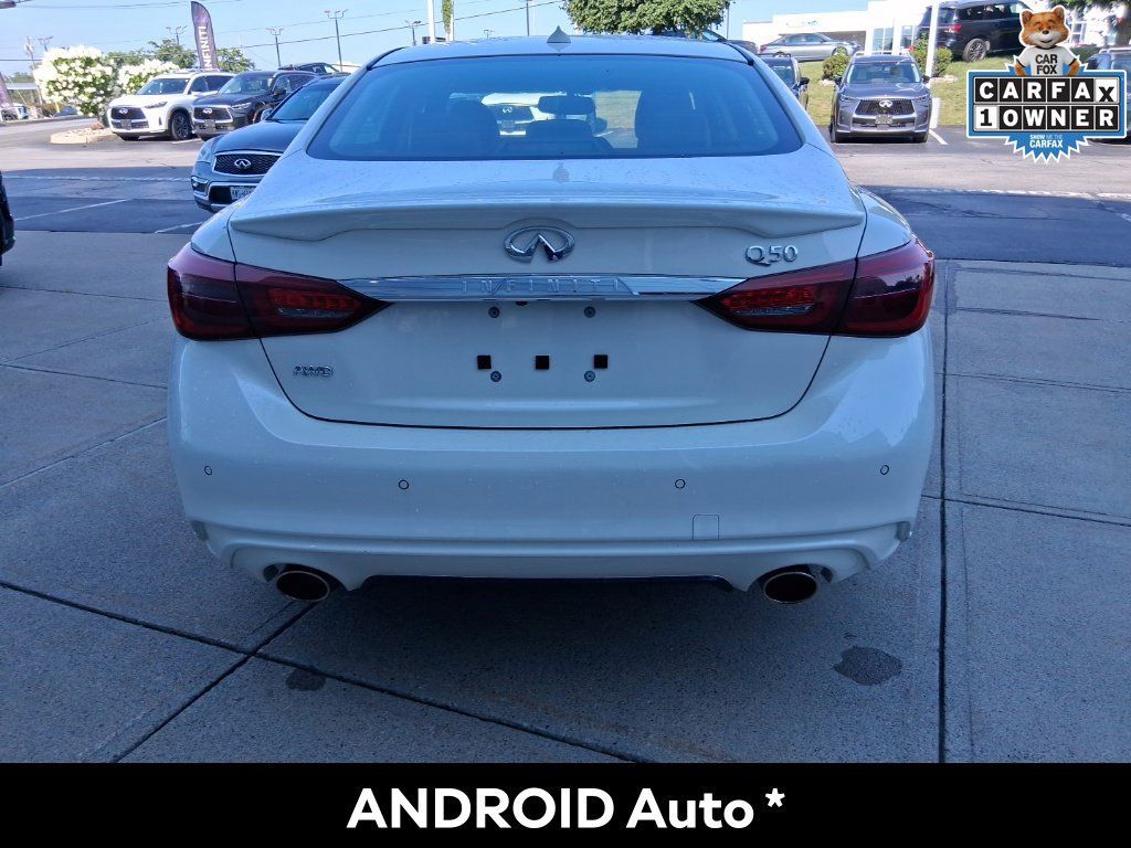 Certified 2023 INFINITI Q50 Luxe w/ Cargo Package AWD/4WD image 4