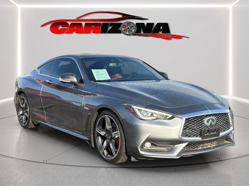 Used 2018 INFINITI Q60 Red Sport 400 w/ Pro Active Package AWD/4WD image 1