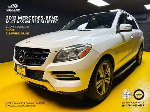 Used 2012 Mercedes-Benz ML 350 BlueTEC 4MATIC image 1