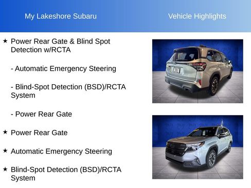 Certified 2025 Subaru Forester Premium AWD/4WD image 7