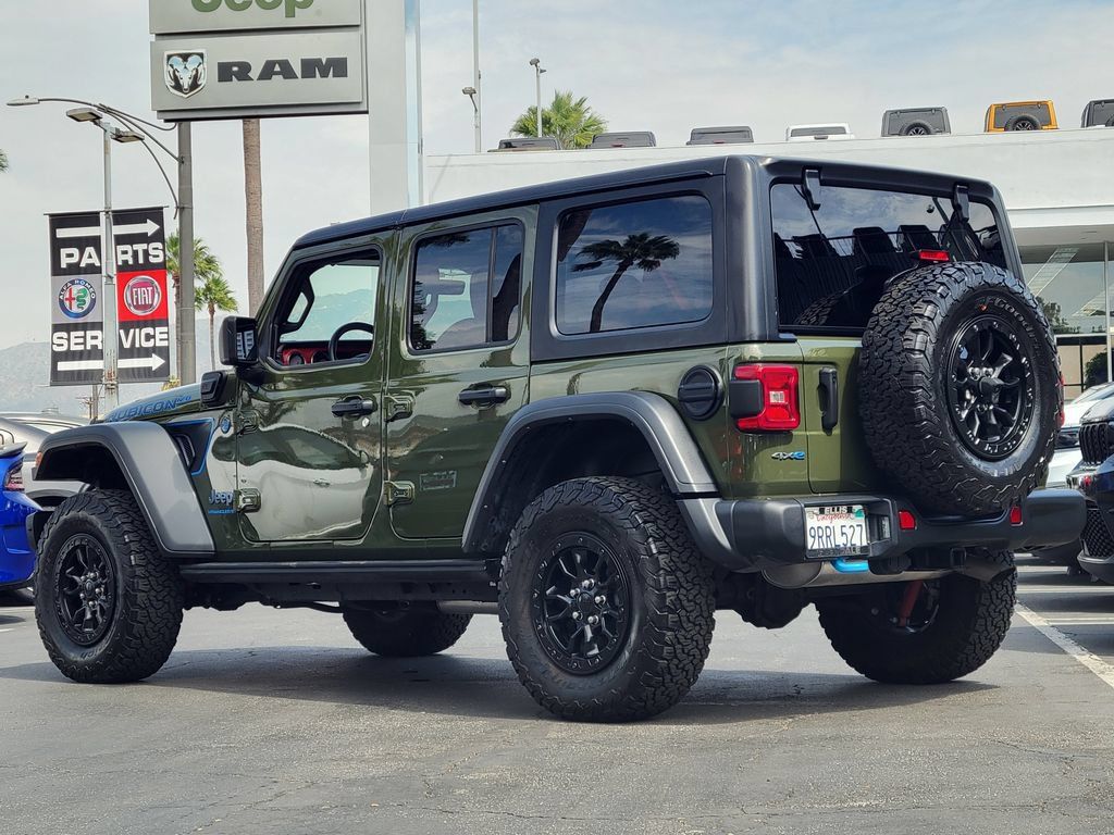 Used 2023 Jeep Wrangler Unlimited Rubicon 4xe AWD/4WD image 2