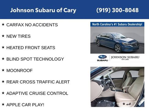 Used 2021 Volkswagen Passat 2.0T SE FWD image 6