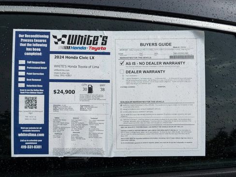 Used 2024 Honda Civic LX image 28
