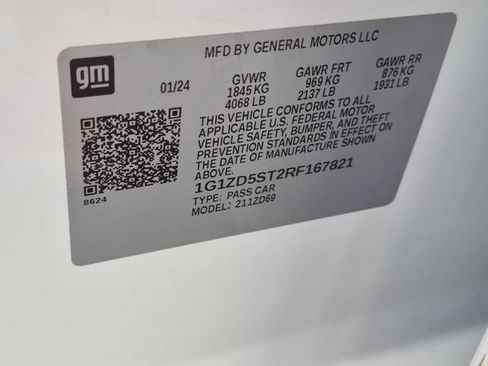 Used 2024 Chevrolet Malibu LT FWD image 36