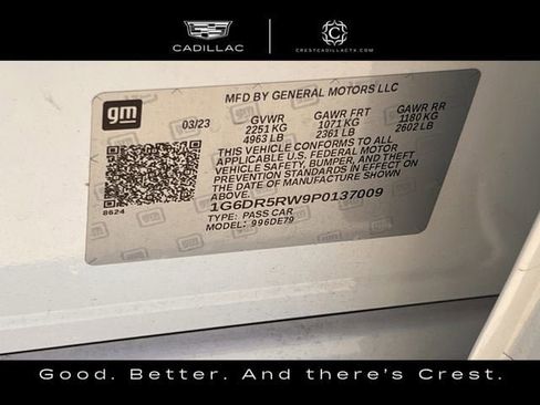 Certified 2023 Cadillac CT5 V w/ Premium Package image 31