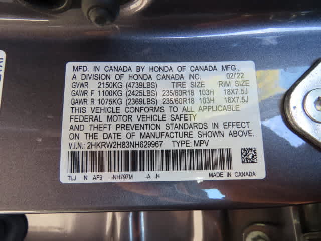 Used 2022 Honda CR-V EX-L image 27