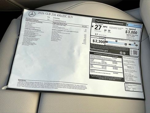 New 2026 Mercedes-Benz GLB 250 4MATIC image 13