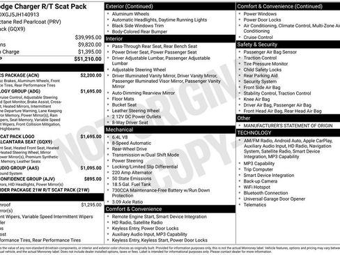 Used 2018 Dodge Charger R/T Scat Pack w/ Dynamics Package image 3