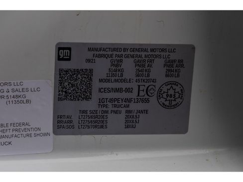 Used 2022 GMC Sierra 2500 AT4 w/ Gooseneck/5TH Wheel Package image 30