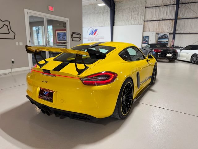 Used 2016 Porsche Cayman GT4 w/ Sport Chrono Package RWD image 58