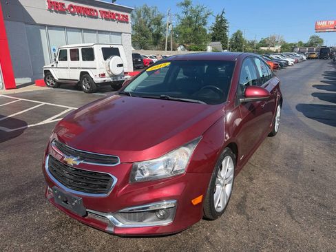 Used 2015 Chevrolet Cruze LTZ w/ Sun, Sound and Sport Package FWD image 1
