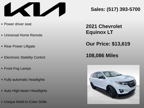 Used 2021 Chevrolet Equinox LT FWD image 19