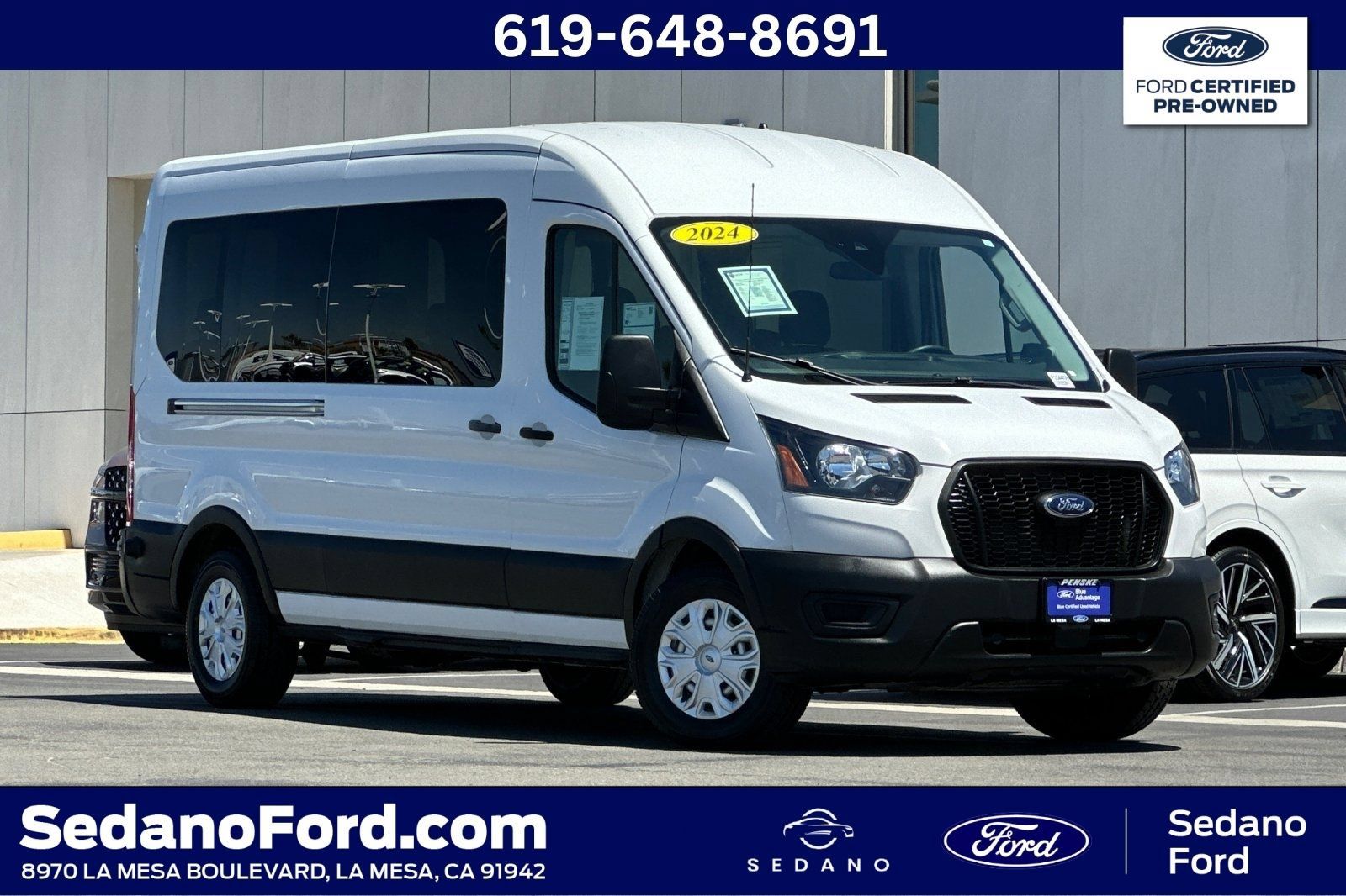 Certified 2024 Ford Transit 350 XL RWD image 1