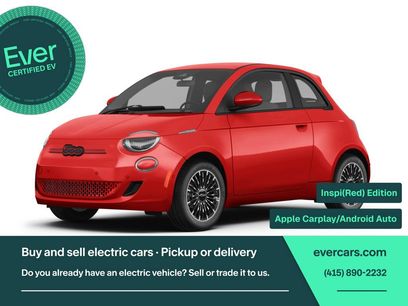 Used 2024 FIAT 500 e (RED)