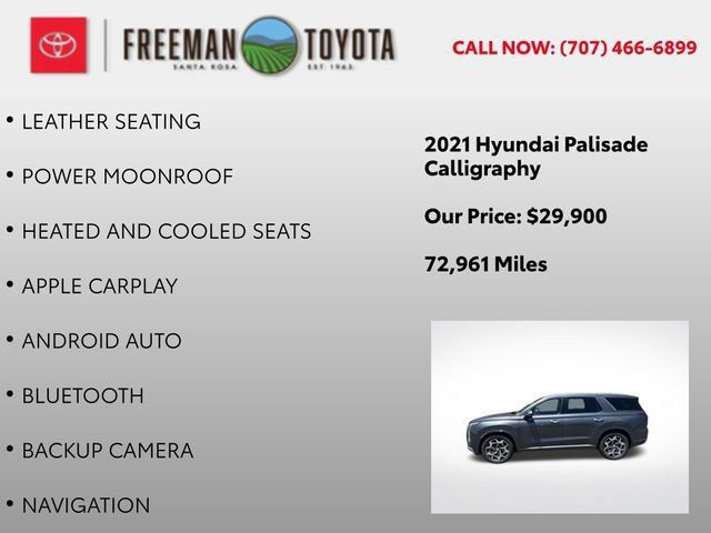 Used 2021 Hyundai Palisade Calligraphy w/ Winter Package AWD/4WD image 9
