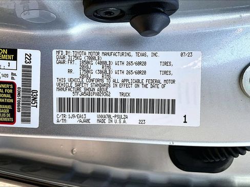 Used 2023 Toyota Tundra Limited RWD image 44