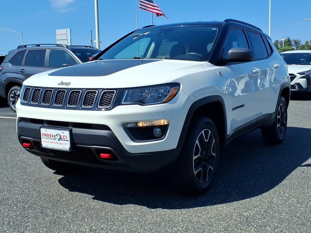 Used 2021 Jeep Compass Trailhawk AWD/4WD image 3