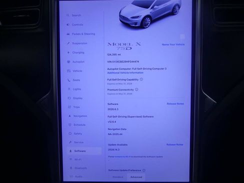 Used 2017 Tesla Model X 100D AWD/4WD image 11