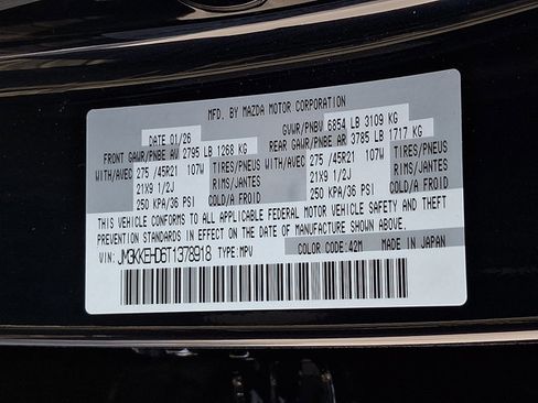 New 2026 MAZDA CX-90 3.3 Turbo w/ Premium Plus Pkg image 21