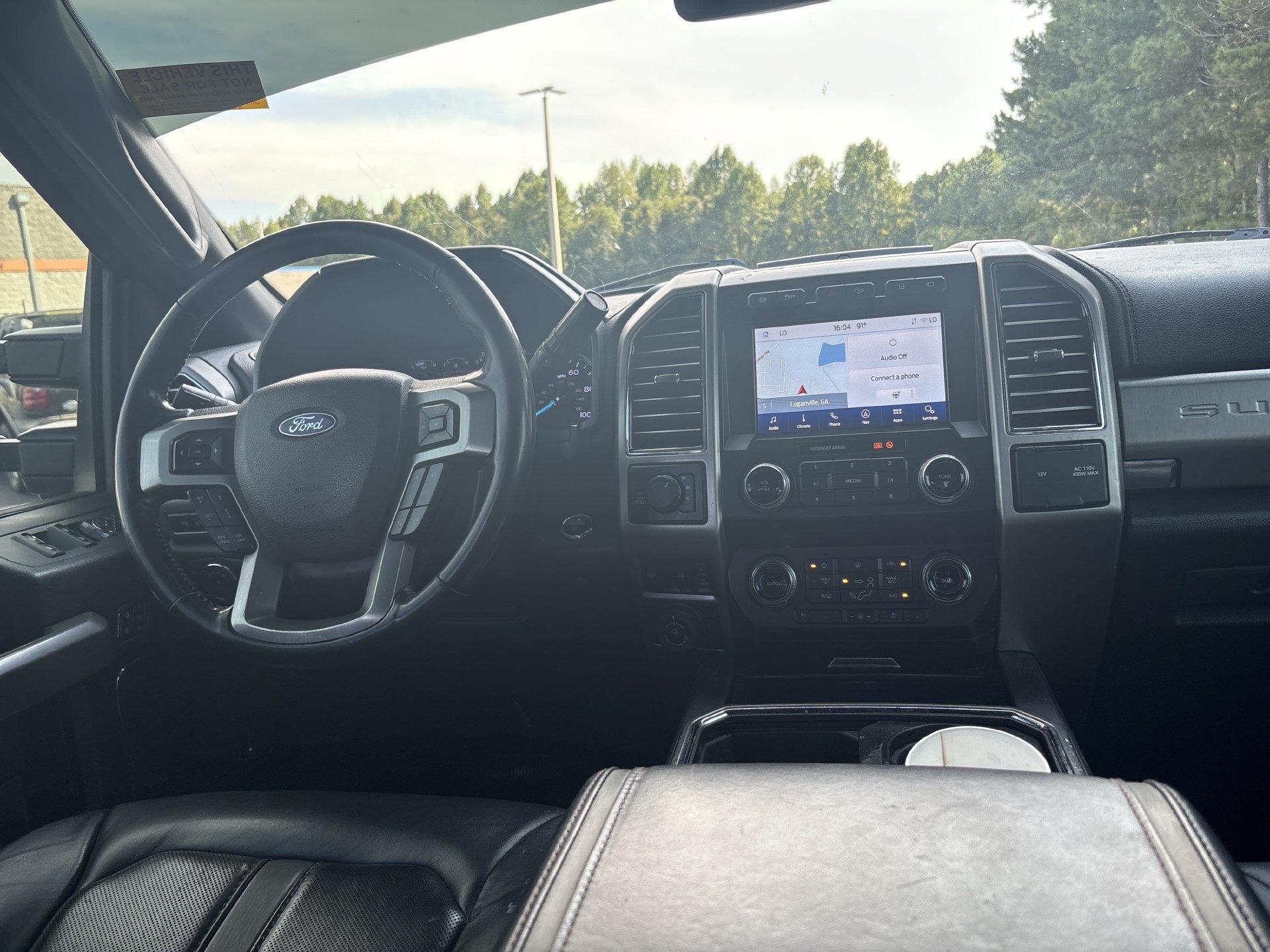 Used 2021 Ford F250 Platinum w/ FX4 Off-Road Package AWD/4WD image 3