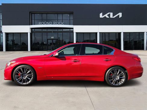 Used 2017 INFINITI Q50 Red Sport 400 image 4