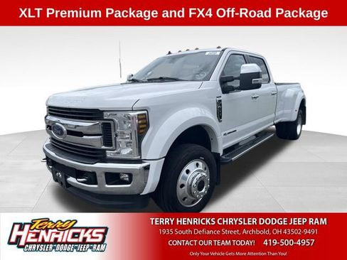 Used 2019 Ford F450 XLT w/ XLT Premium Package AWD/4WD image 1
