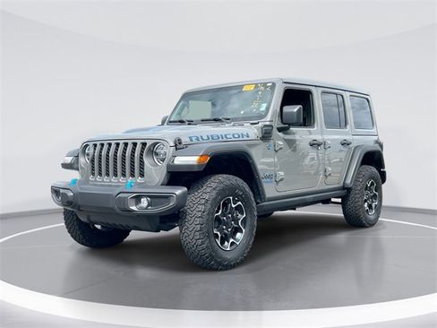 Used 2022 Jeep Wrangler Unlimited Rubicon 4xe w/ Cold Weather Group image 1