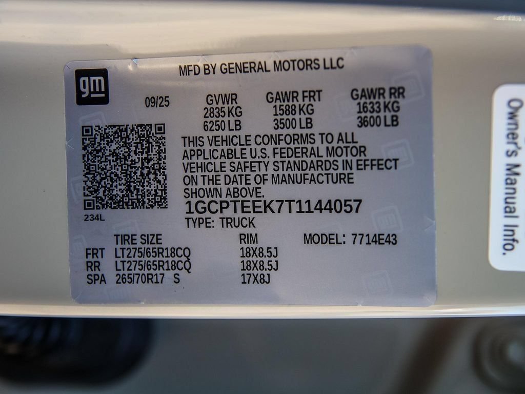 New 2026 Chevrolet Colorado Trail Boss AWD/4WD image 46